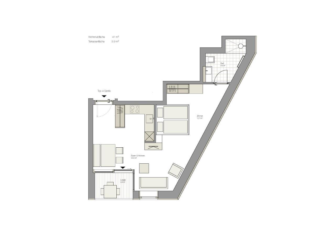 Bei Fink'S Apartment Зулцберг Екстериор снимка